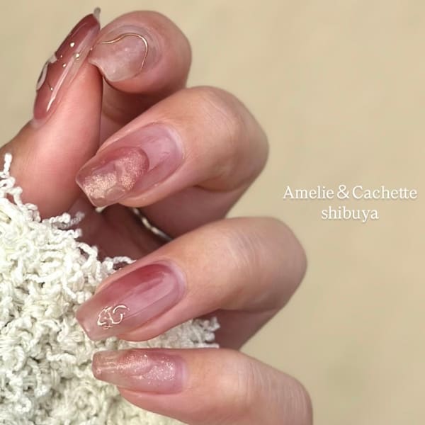 design nail|Cachette by Amelie