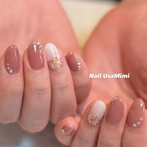 ドライフラワーアート|Nail UsaMimi