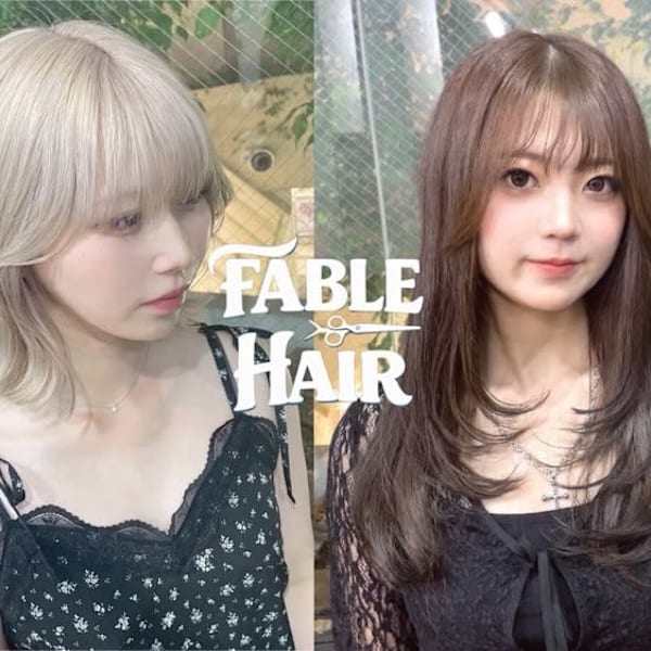 FABLE HAIR ブリーチ/デザインカラー/ダブルカラー