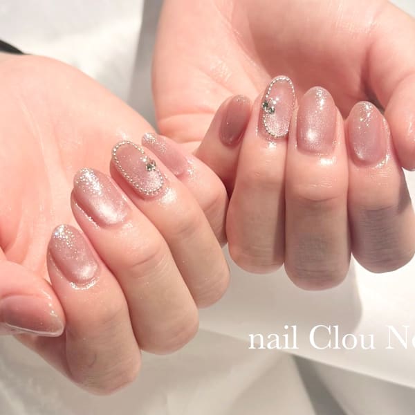 囲みチェーンネイル|nail Clou Noble