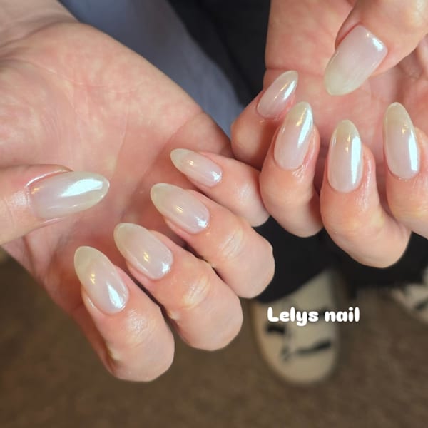 オーロラミラーネイル|Lelys nail