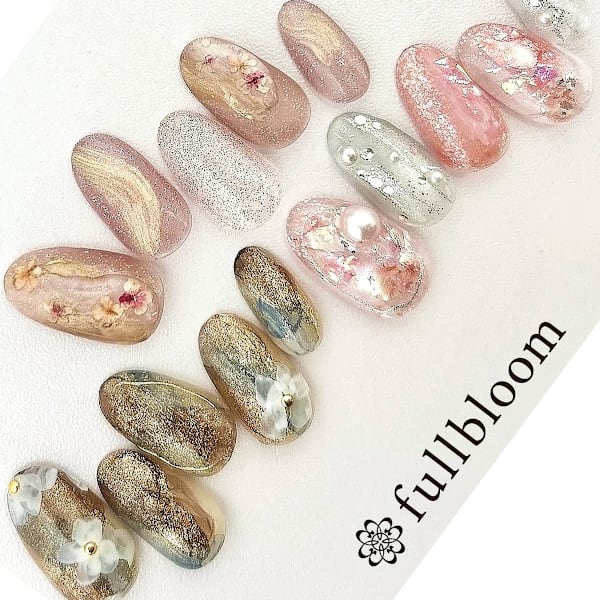 西八王子｜6月限定定額押し花ネイル