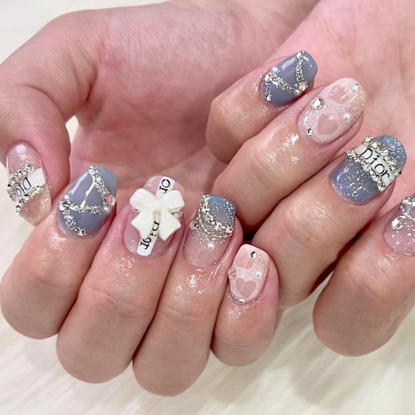 M-Nail スカルプ/長さだし/痛ネイル/3D×ジェル