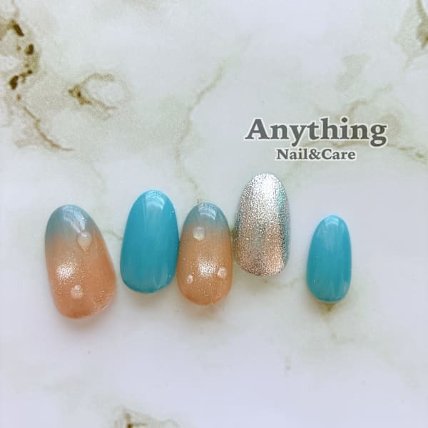 マグネットネイル×水滴ネイル|Anything Nail&Care