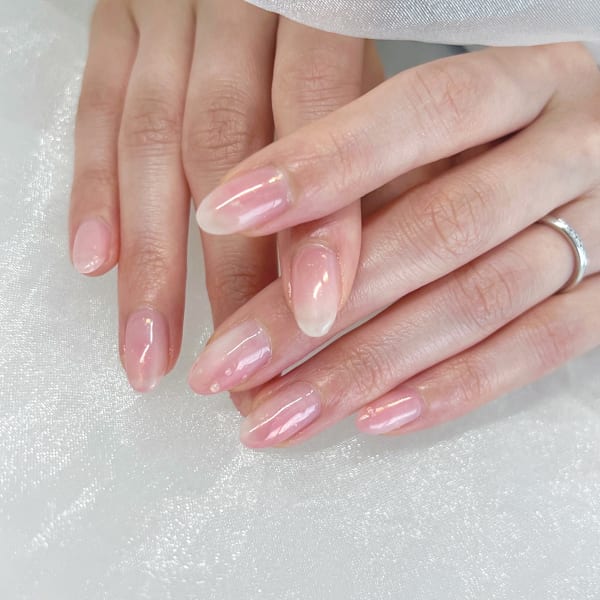【夏ネイル】桃ネイル♪|Nail Salon DANAE GINZA