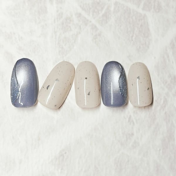 大人のニュアンスネイル|nailsalon AQUASOL