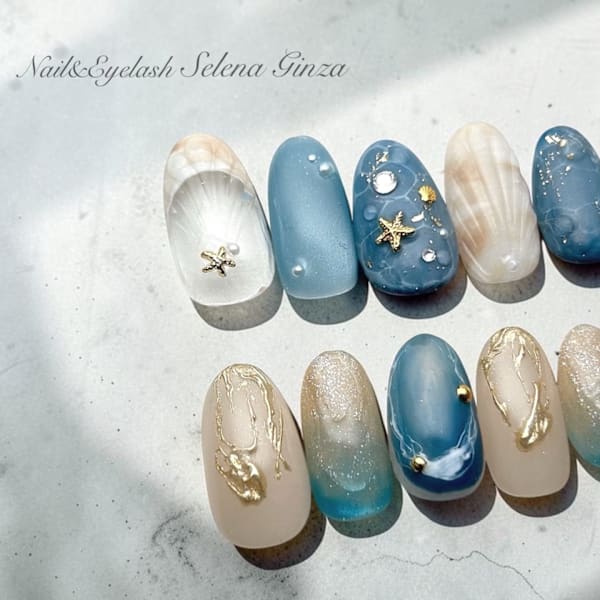 SelenaGinza Nail&Eyelash パラジェル フィルイン ニュアンス