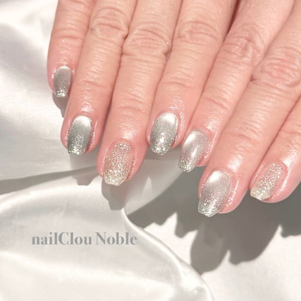 マグネット×ラメグラ|nail Clou Noble