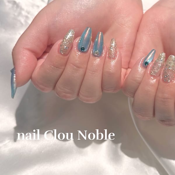 マグネット×オーロラ|nail Clou Noble