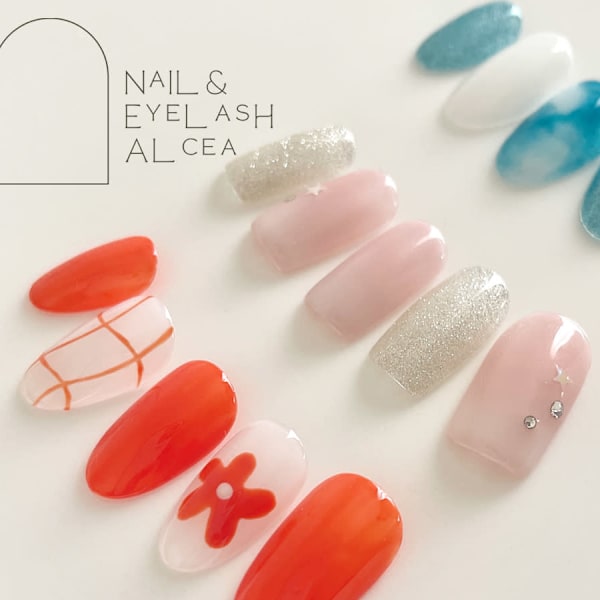 毎月変わる！8種類から選べる★キャンペーンネイル【7月】|Nail&Eyelash Alcea 上野御徒町店
