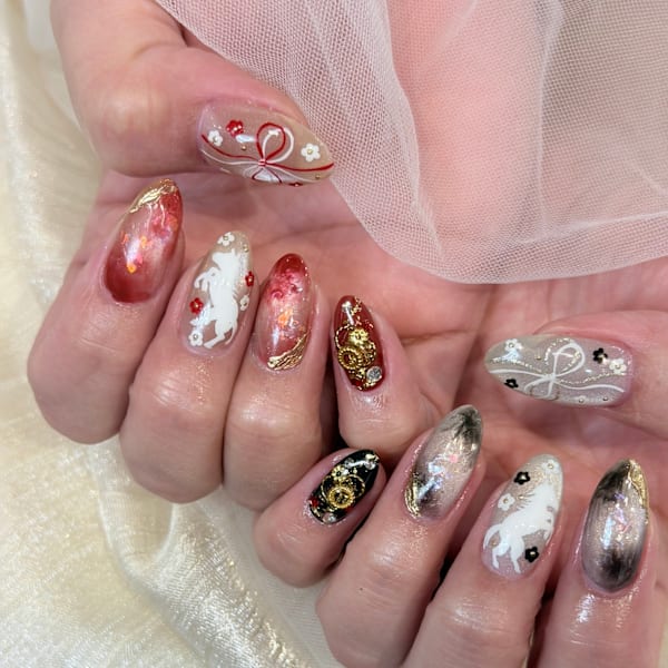 nailart Ecrit 日暮里店×ネイル