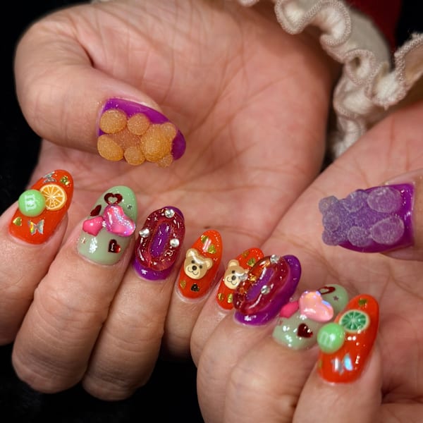 nailart Ecrit 日暮里店×ネイル
