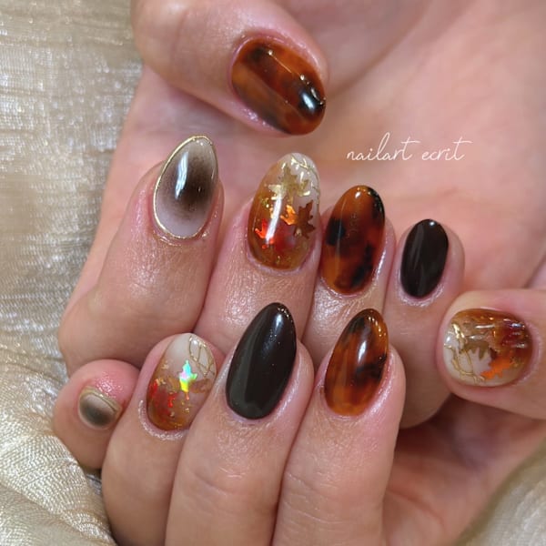 nailart Ecrit 日暮里店×ネイル