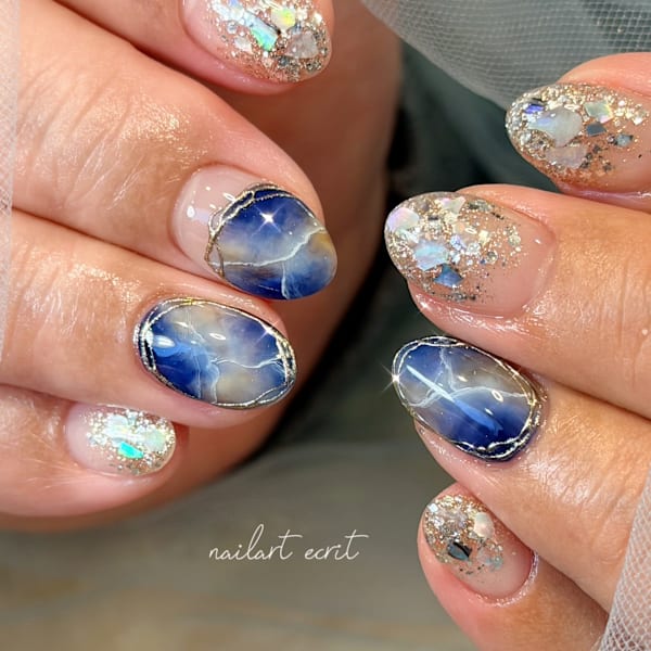 nailart Ecrit 日暮里店×ネイル