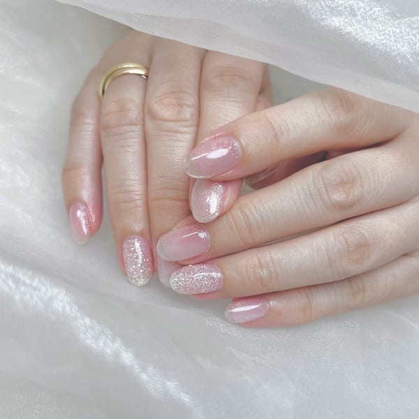 【マグネットネイル】大人女子のキラキラマグネットネイル♪|Nail Salon DANAE GINZA