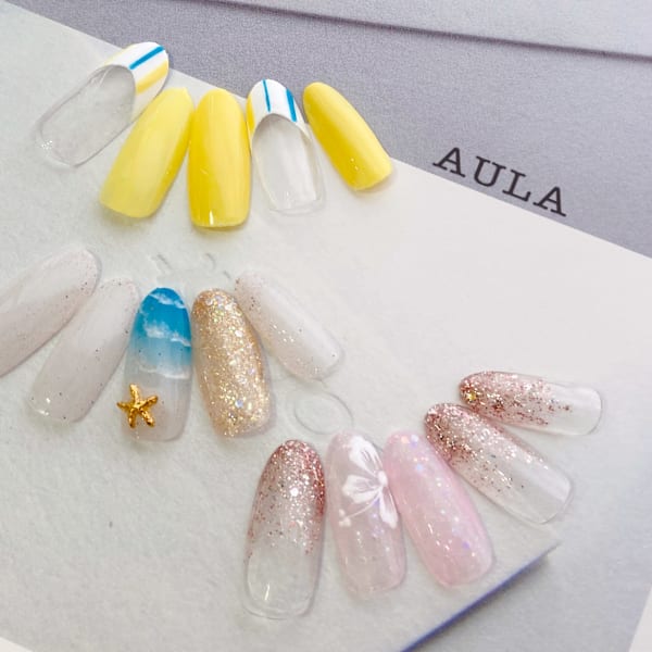8月シーズンネイル ★初回5700円（オフ込み）
