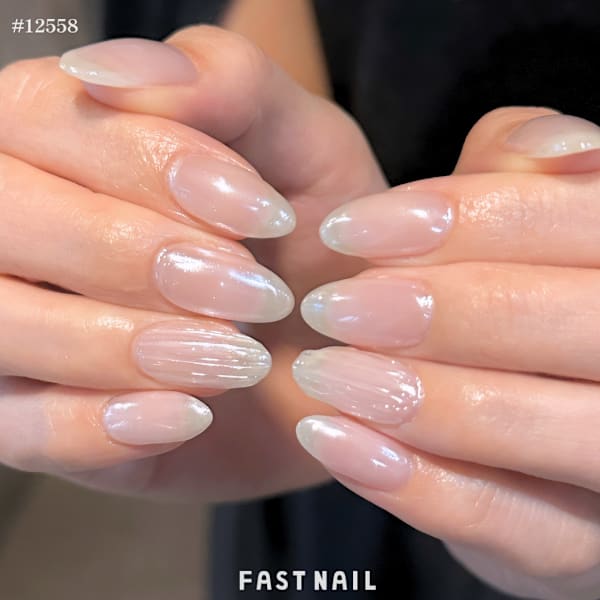 ミラー×シアーネイル【¥5,720～/オフ無料】|FAST NAIL プライムツリー赤池店 【ファストネイル】