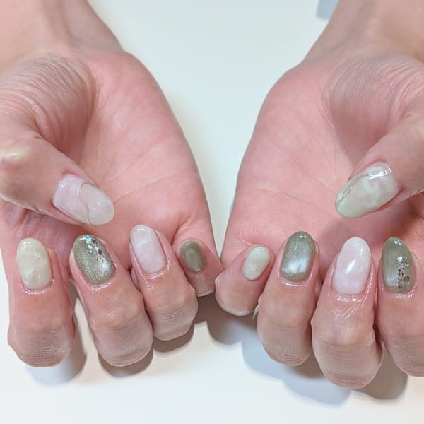 〈ジェル〉ニュアンスネイル