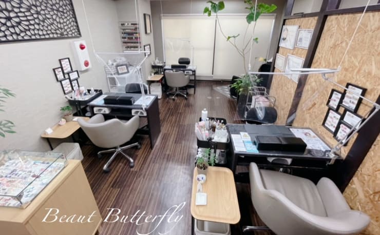 Beaut Butterfly 相模大野店 ビュートバタフライサガミオオノテン の予約 サロン情報 ネイル まつげサロンを予約するなら楽天ビューティ
