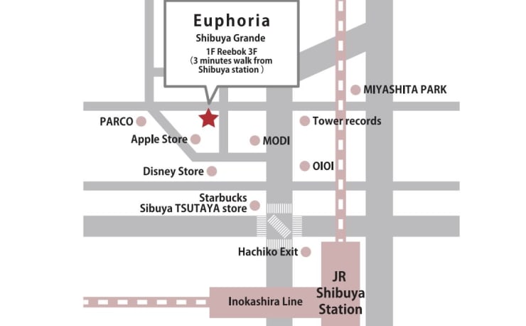 Euphoria Shibuya Grande 渋谷 ユーフォリア シブヤ グランデ の予約 サロン情報 美容院 美容室を予約するなら楽天ビューティ