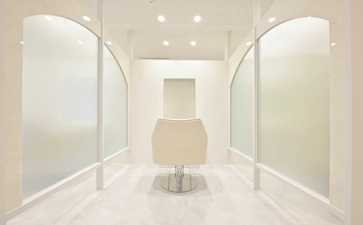 美容室　ヘアーサロン　フロント一式 全席個室】afrodite hair&treatment 心斎橋店(ゼンセキコシツ