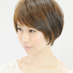 オススメ順 10代 カラー グラデーション ベリーショートの髪型 ヘアスタイル 楽天ビューティ