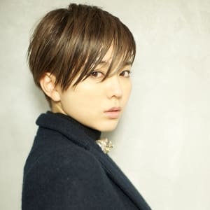 オススメ順 クール ストレート ショートの髪型 ヘアスタイル 楽天ビューティ