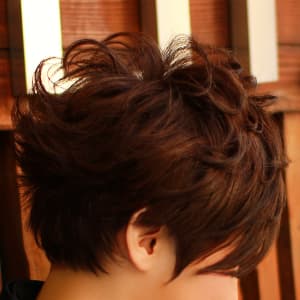 オススメ順 パーマ エレガント カール ショートの髪型 ヘアスタイル 楽天ビューティ