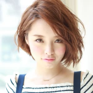 オススメ順 30代 パーマ ボブの髪型 ヘアスタイル 楽天ビューティ