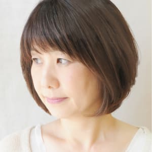 オススメ順 50代 グラデーション ショートの髪型 ヘアスタイル 楽天ビューティ