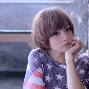 吉瀬美智子さん風綺麗な美シルエットショート Oceans オーシャン のヘアスタイル 美容院 美容室を予約するなら楽天ビューティ