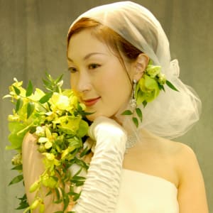 白無垢ブライダルスタイル・フラワーエアリーボブ | Blooming Beauty