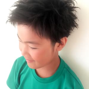 メンズのオススメ順 キッズ グラデーション ベリーショートの髪型 ヘアスタイル 楽天ビューティ