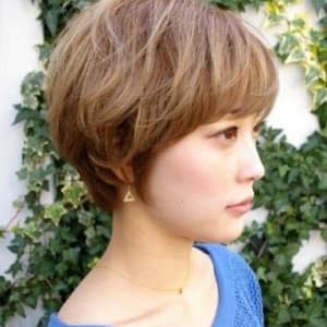 オススメ順 50代 ストレート ショートの髪型 ヘアスタイル 楽天ビューティ