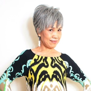 秋野暢子風モダンショートスタイル Beautrium 福岡 ビュートリアム のヘアスタイル 美容院 美容室を予約するなら楽天ビューティ