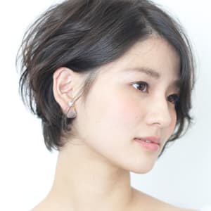 オススメ順 エレガント ショートの髪型 ヘアスタイル 楽天ビューティ