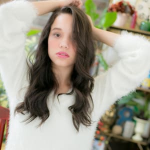 オススメ順 30代 外国人風 黒髪 ロングの髪型 ヘアスタイル 楽天ビューティ