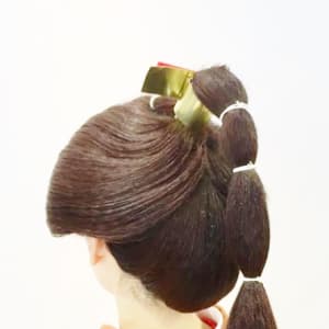 日本髪（根取りの下げ髪）－日本舞踊ー | Hair&Make OPSIS(オプシス)の