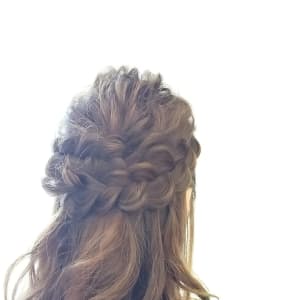 オススメ順 30代 編み込み ロングの髪型 ヘアスタイル 楽天ビューティ