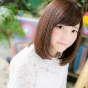 2ページ目 オススメ順 ストレートパーマ キュート レッド ピンク ミディアムの髪型 ヘアスタイル 楽天ビューティ