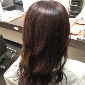 オススメ順 50代 カラー フェミニン ロングの髪型 ヘアスタイル 楽天ビューティ