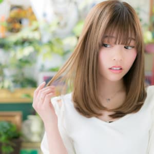 3ページ目 オススメ順 ストレート セミロングの髪型 ヘアスタイル 楽天ビューティ