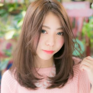 オススメ順 セクシー セミロングの髪型 ヘアスタイル 楽天ビューティ