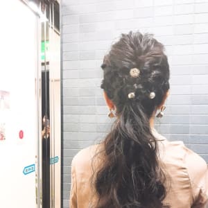 オススメ順 エレガント ポニーテール 黒髪の髪型 ヘアスタイル 楽天ビューティ