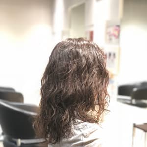 オススメ順 50代 パーマ ロングの髪型 ヘアスタイル 楽天ビューティ