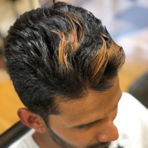 メンズのオススメ順 セクシー ツーブロック グラデーションカラーの髪型 ヘアスタイル 楽天ビューティ