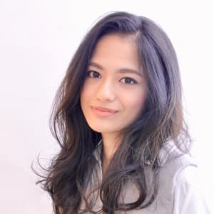 オススメ順 パーマ 黒髪 セミロングの髪型 ヘアスタイル 楽天ビューティ