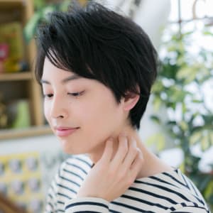 メンズのオススメ順 フェミニン ビジネス アッシュ ブラウンの髪型 ヘアスタイル 楽天ビューティ