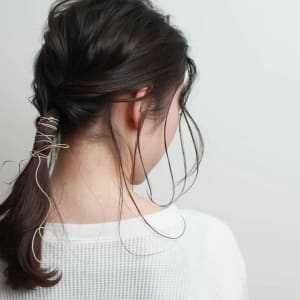 オススメ順 30代 ポニーテール 黒髪の髪型 ヘアスタイル 楽天ビューティ