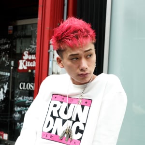 メンズのオススメ順 外国人風 レッド ピンク ベリーショートの髪型 ヘアスタイル 楽天ビューティ